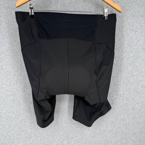 Novara Mens Biker Cycling Padded Short Size XL Black Liner Spin Outdoor Nylon - Picture 4 of 11